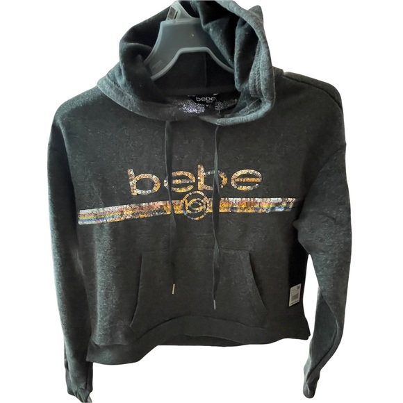 Bebe hoodie sweatshirt size M